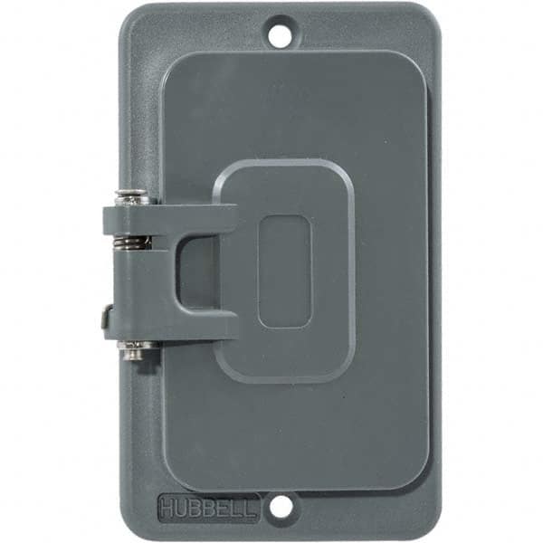 Box Electrical Box Cover: PBT Resin, 2.28