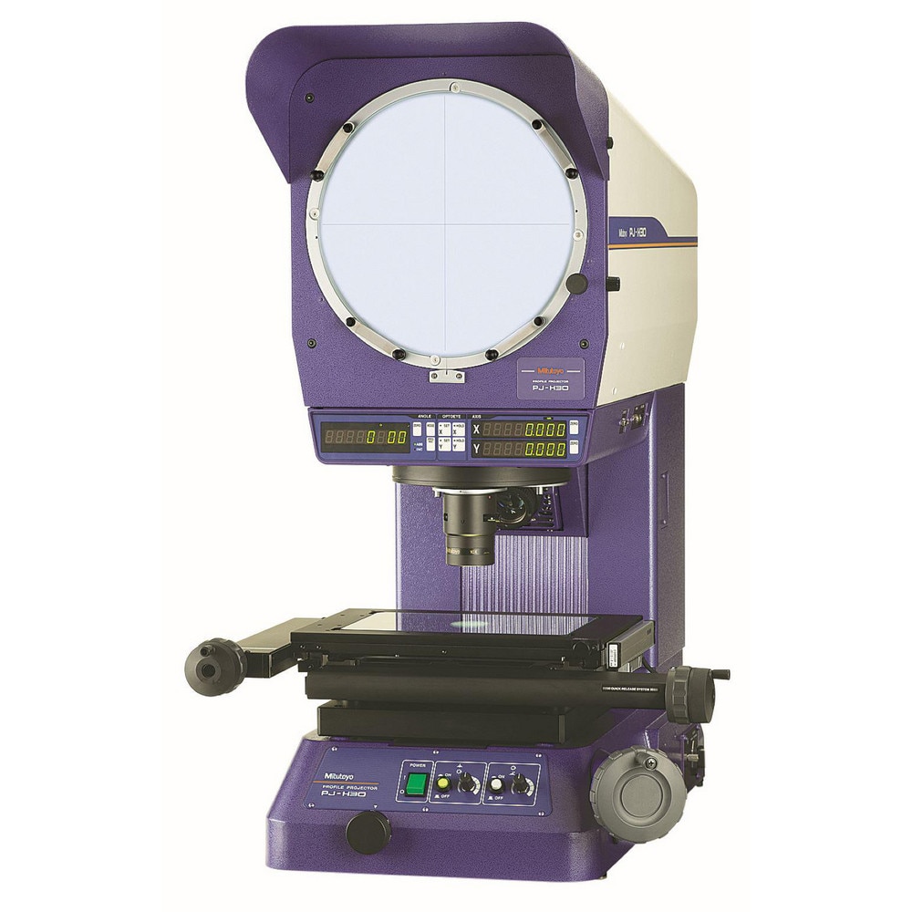 Optical Comparators & Profile Projectors, Image Type: Erect , Orientation: Vertical , Magnification: 10x , Screen Diameter (Decimal Inch): 12.0000  MPN:303-717-13A