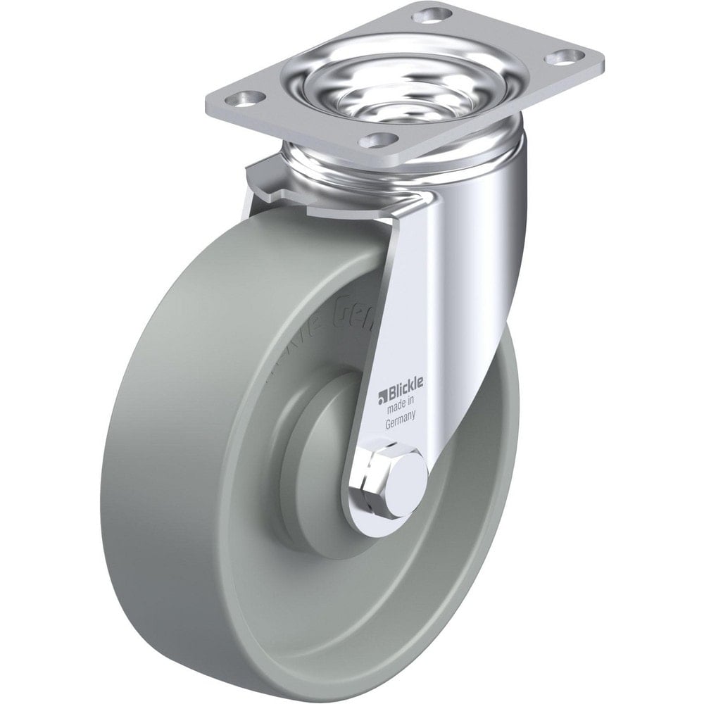 Top Plate Casters, Mount Type: Plate , Number of Wheels: 1.000 , Wheel Diameter (Inch): 8 , Wheel Material: Polyurethane , Wheel Width (Inch): 2  MPN:910182