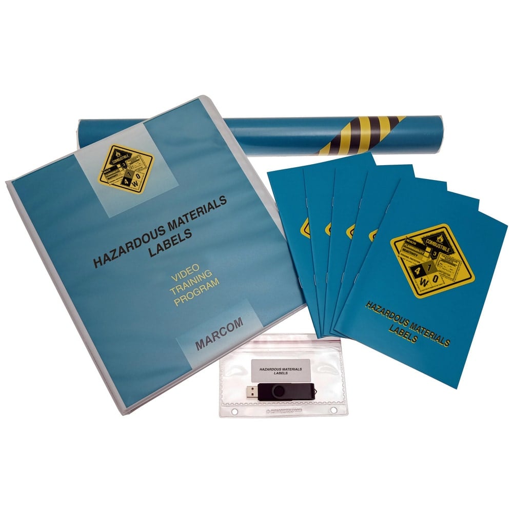 Multimedia Training Kits & Packages, Kit Type: Multimedia Training , Topic: Hazardous Materials , Language: English  MPN:K000367UEM