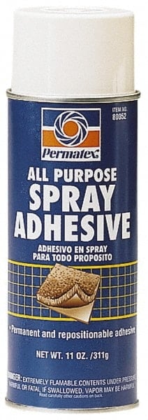 16 oz Aerosol Clear Spray Adhesive MPN:82019