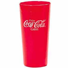 Cambro 20CC152 - Coca-Cola Tumbler 22 Oz. 6-1/2