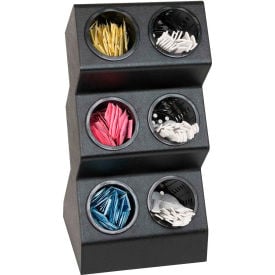 Dispense-Rite® VSCH-6BT - Flatware Organizer 6 Compartments Countertop VSCH-6BT