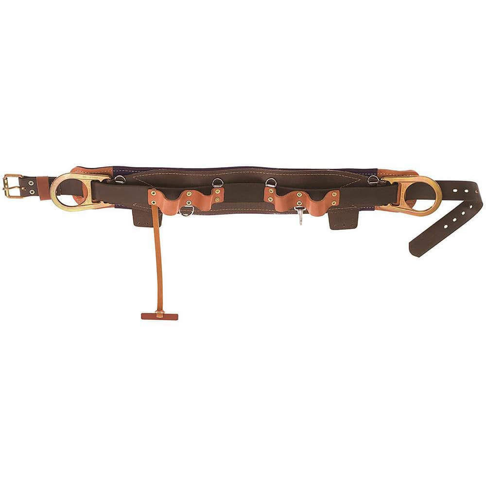 Tool Aprons & Tool Belts, Tool Type: Tool Belt , Minimum Waist Size: 42 , Maximum Waist Size: 50 , Material: Leather, Nylon , Number of Pockets: 0.000  MPN:5268N-26D