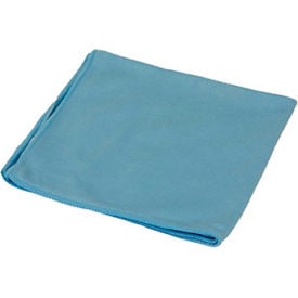 O-Cedar Commercial MaxiPlus® Microfiber Glass & Mirror Cloths Blue - 6064-180 - Pkg Qty 180 6064-180