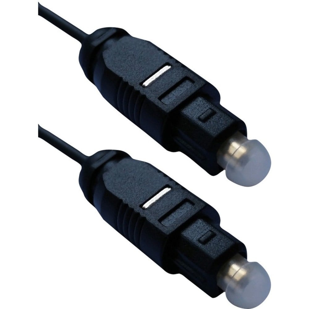 QVS Toslink Digital/SPDIF Optical UltraThin Audio Cable, 25ft (Min Order Qty 7) MPN:FCT-25