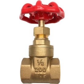 THEWORKS® LF Heavy Pattern Brass Gate Valve - 3/4 IPS LFBV145