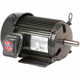 US Motors Unimount® TEFC 3 HP 3-Phase 3535 RPM Motor U3P1H U3P1H