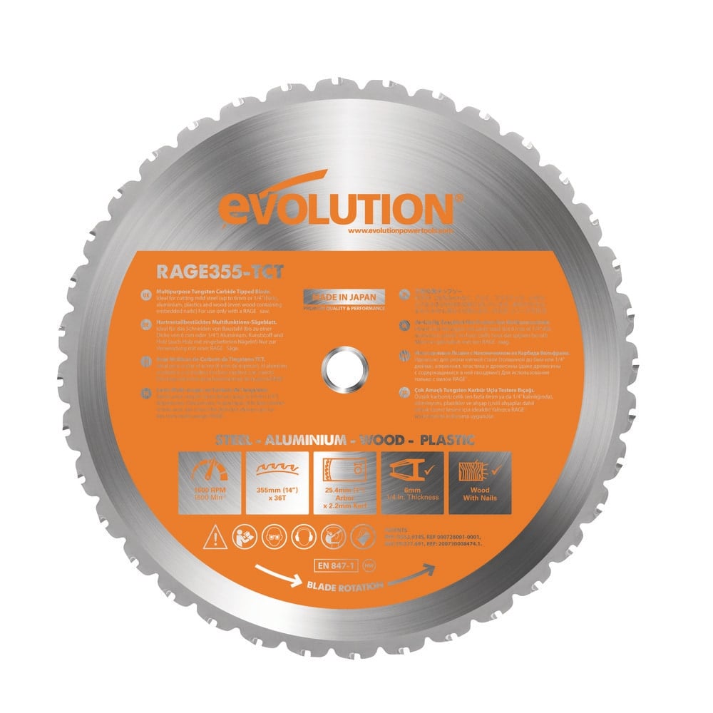 Wet & Dry-Cut Saw Blade: 14