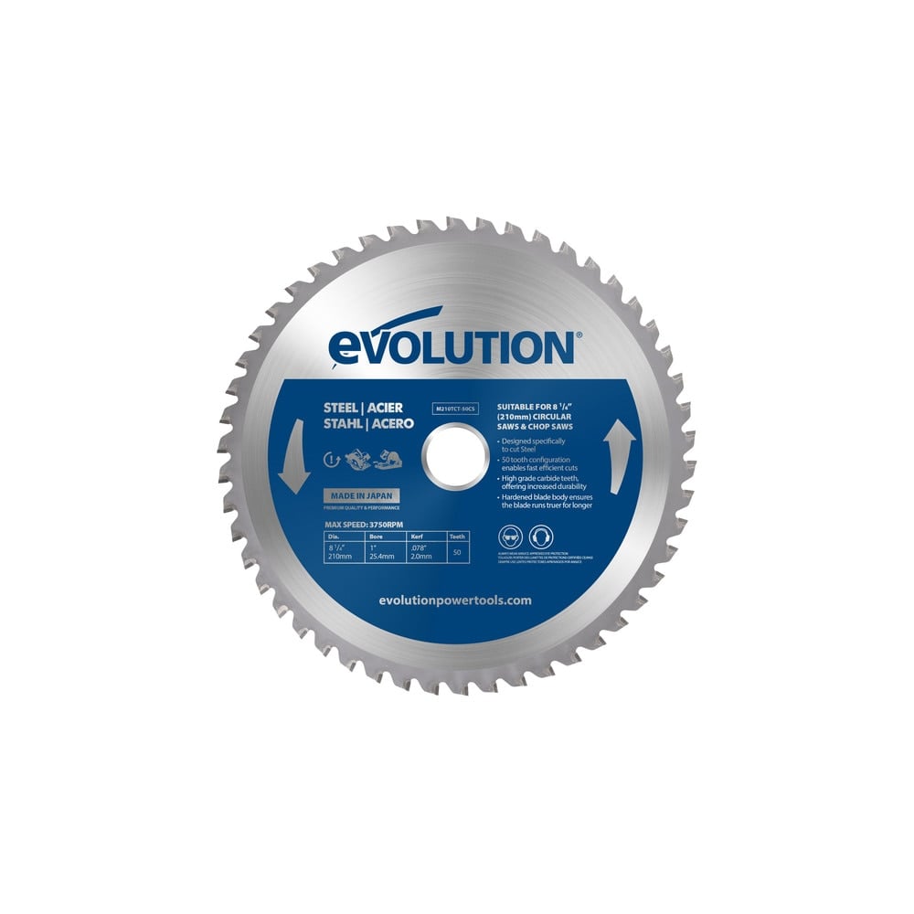 Wet & Dry-Cut Saw Blade: 8-1/4