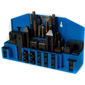 Import 52 Pc Step Block & Clamp Set W/Fitted Rack 3/8