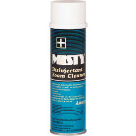 Misty® Disinfectant Foam Cleaner 19 oz. Aerosol Spray 12 Cans/Case - 1001907 1001907