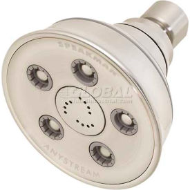 Speakman Anystream® 3-3/4 Dia. Caspian Wall Mount Shower Head Brushed Nickel Finish 2 GPM S-3014-BN-E2