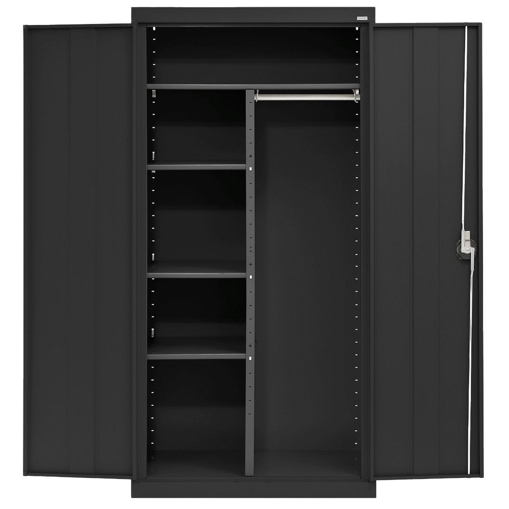 Storage Cabinets, Cabinet Type: Lockable Combination Storage Cabinet , Cabinet Material: Steel , Width (Inch): 36 , Depth (Inch): 18  MPN:EACR361872-09