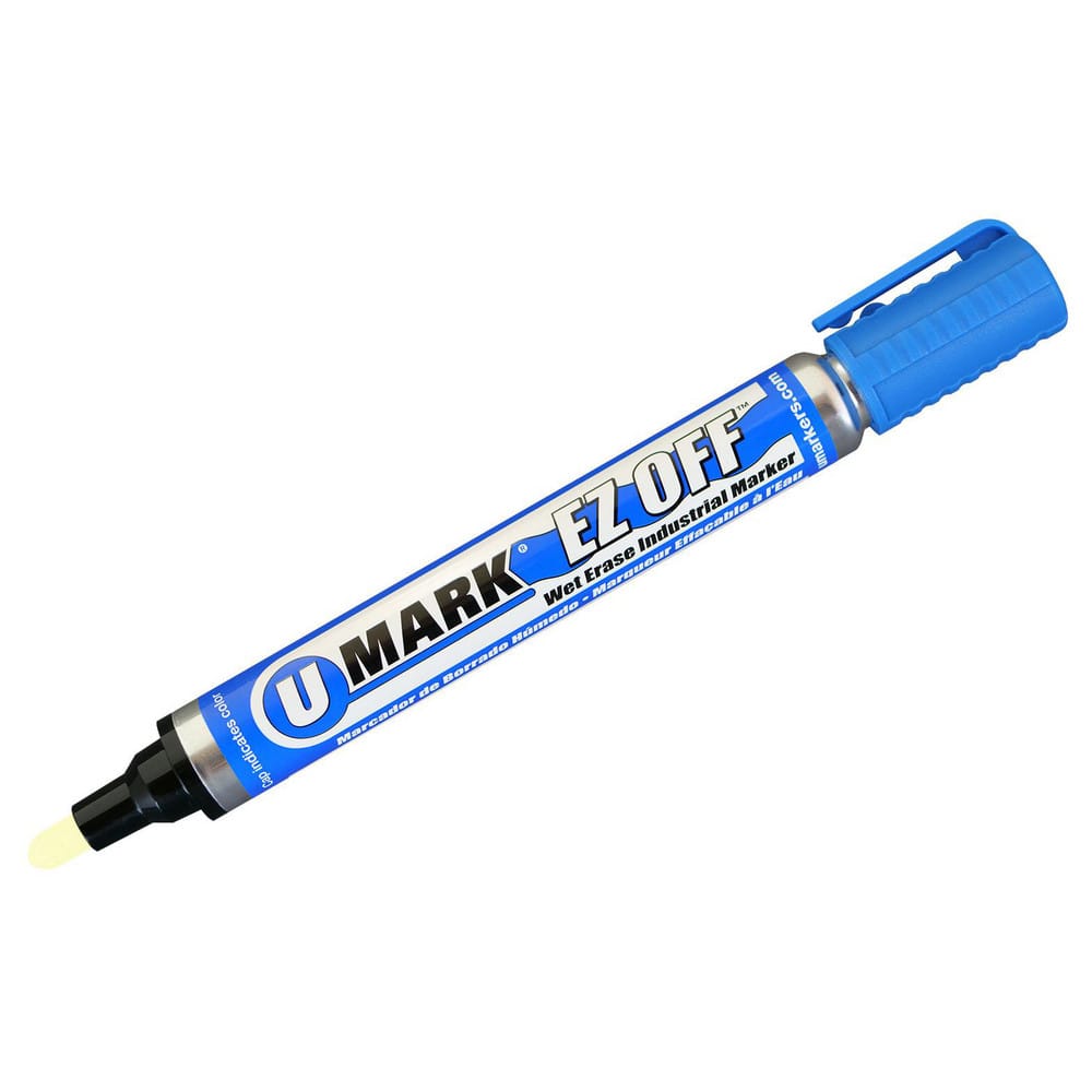 Markers & Paintsticks, Marker Type: Liquid Paint Marker, Tip Shape: Bullet, Chisel, Color: Blue, Ink Type: Alcohol Base, Tip Type: Reversible, Bullet, Chisel MPN:10442