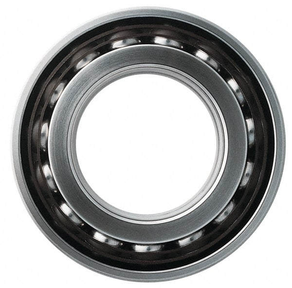 Angular Contact Ball Bearing: 90 mm Bore Dia, 160 mm OD, 52.4 mm OAW, Without Flange MPN:3218 A/C3