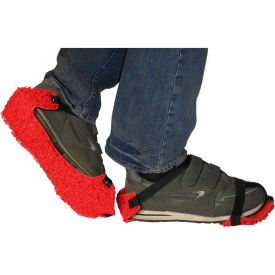 PAWS Spaghetti-Loop Strap-on Traction Soles Men's Red One Size 1 Pair 13072