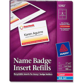 Avery® Name Badge Insert Refills 3