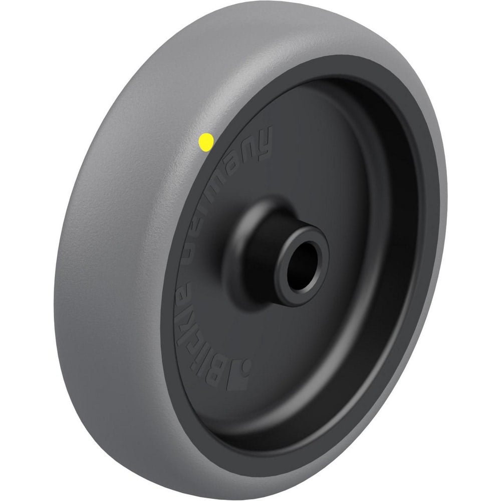 Caster Wheels, Wheel Type: Rigid, Swivel , Load Capacity: 175 , Bearing Type: Plain Bore , Wheel Core Material: Polypropylene , Wheel Material: Rubber  MPN:614347