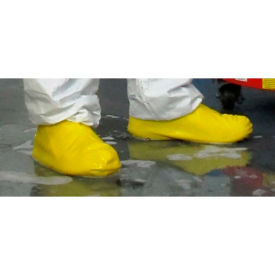 Heavy Duty Latex Boot/Shoe Covers Yellow LG 100 Pairs/Case BC-RBR-100PR