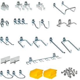 Triton Products 26 pc Hook & Bin Assortment for DuraBoard for 1/8