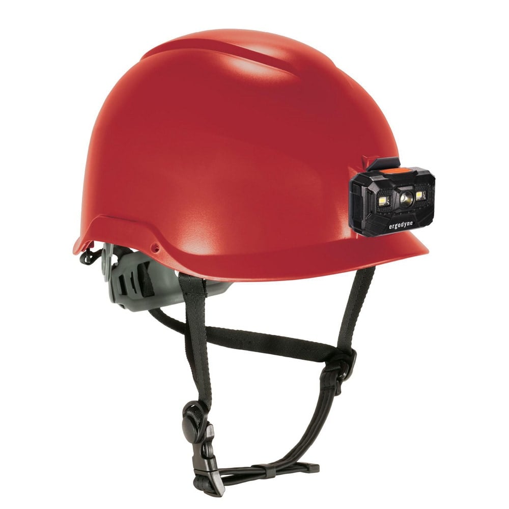 Hard Hats, Hard Hat Style: Short Brim , Color: Red , Adjustment Type: Ratchet , Application: Construction, Impact-Resistant, Manufacturing MPN:60283