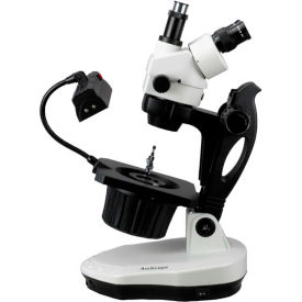 AmScope GM400TZ 3.5X-90X Advanced Jewel Gem Stereo Zoom Microscope GM400TZ