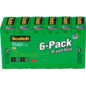 Scotch® Magic™ Tape 810-6PK 3/4