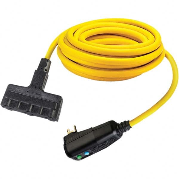 Portable GFCI Cord Set: 25' Cord, 15A, 120V MPN:GFP25TTM