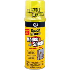 DAP® Touch 'n Foam® Mouse Shield Foam Sealant & Blocker - 12.0 oz. Cream - 7565012506 - Pkg Qty 6 7565012506