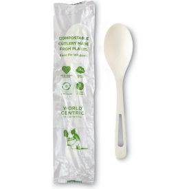 Eco-Products® Compostable Spoon TPLA White Pack of 750 SP-PS-I