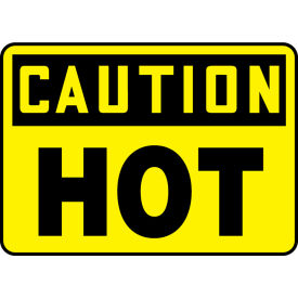 Accuform MCPG612VP Caution Sign Hot 14
