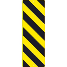 NMC TM266K Traffic Sign Left Stripe Yellow Object Marker Sign 12