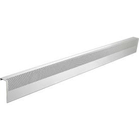 Baseboarders® Basic Series 6 ft Steel Easy Slip-on Baseboard Heater Cover White BC001-72-WHT