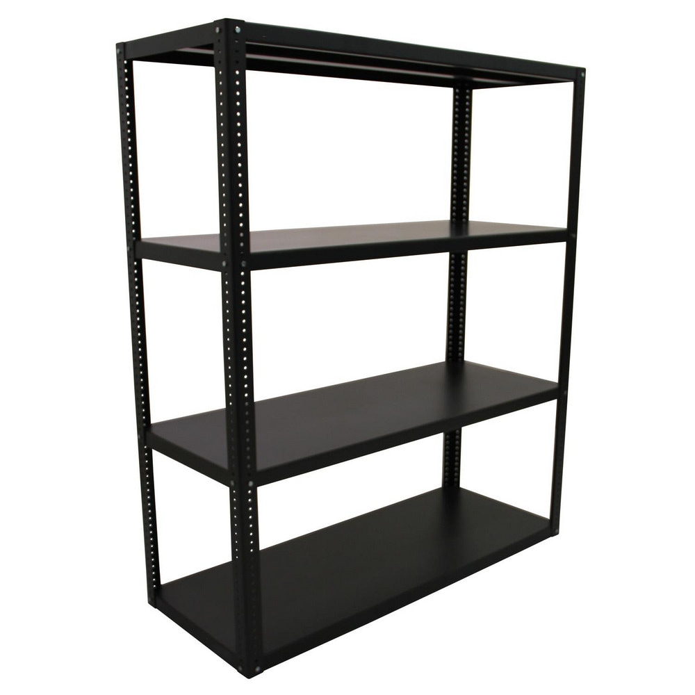 Steel Shelving, Shelf Type: Adjustable, Open , Starter or Add-On: Starter Unit , Adjustment Type: Bolt & Nut , Boltless: No , Shelf Capacity: 1500  MPN:F89008