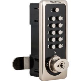 Zephyr Multi-User Mechanical Lock 6510 Pro Series for Left/Right Hinged - Vertical Mount Deadbolt 6510