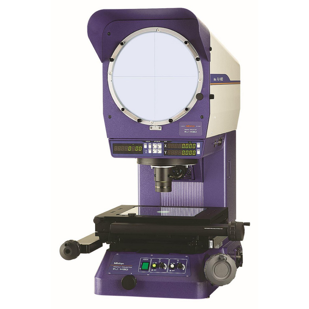 Optical Comparators & Profile Projectors, Image Type: Erect , Orientation: Vertical , Magnification: 10x , Screen Diameter (Decimal Inch): 12.0000  MPN:303-718-13A