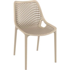 Siesta Air Outdoor Dining Chair Taupe - Pkg Qty 2 ISP014-DVR