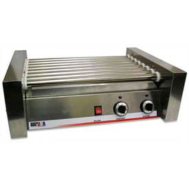 Benchmark USA 62020 Hot Dog Roller Grills Stainless Steel 20 Hot Dogs  120 Volt 62020