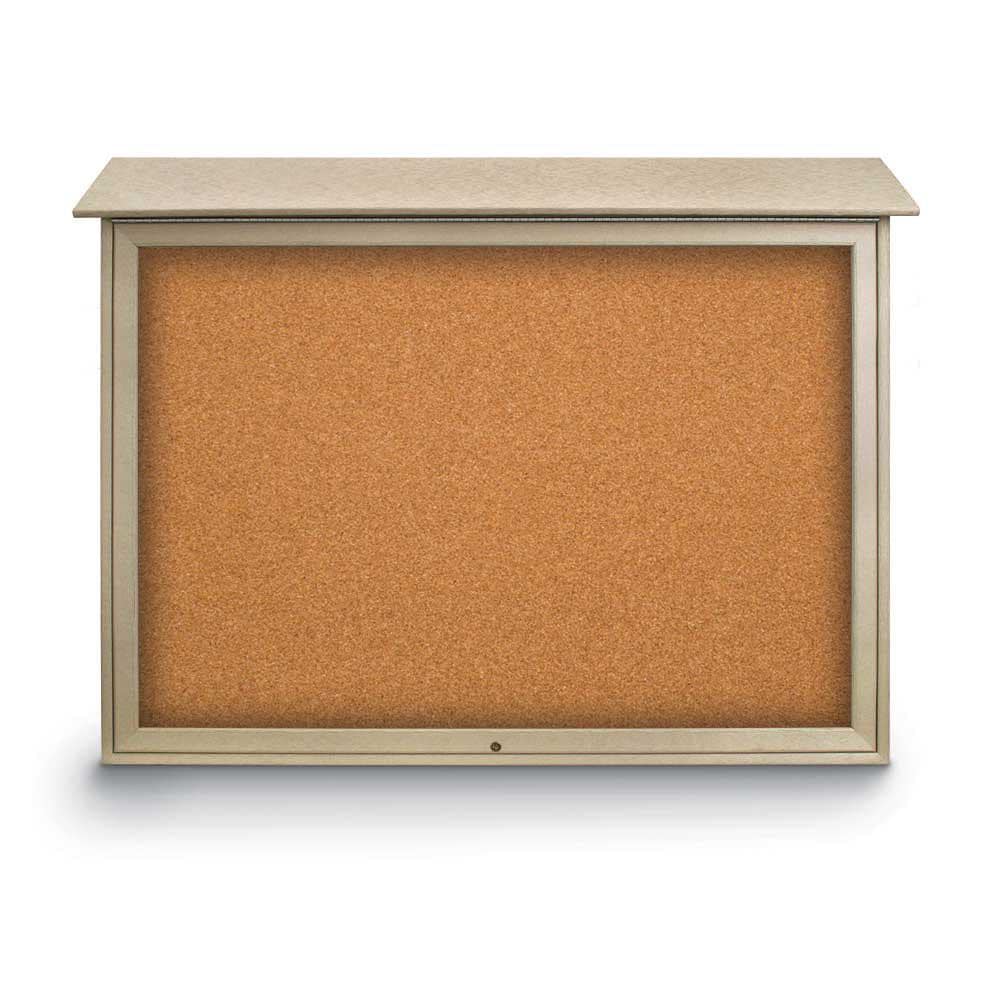 Enclosed Cork Bulletin Board: 52