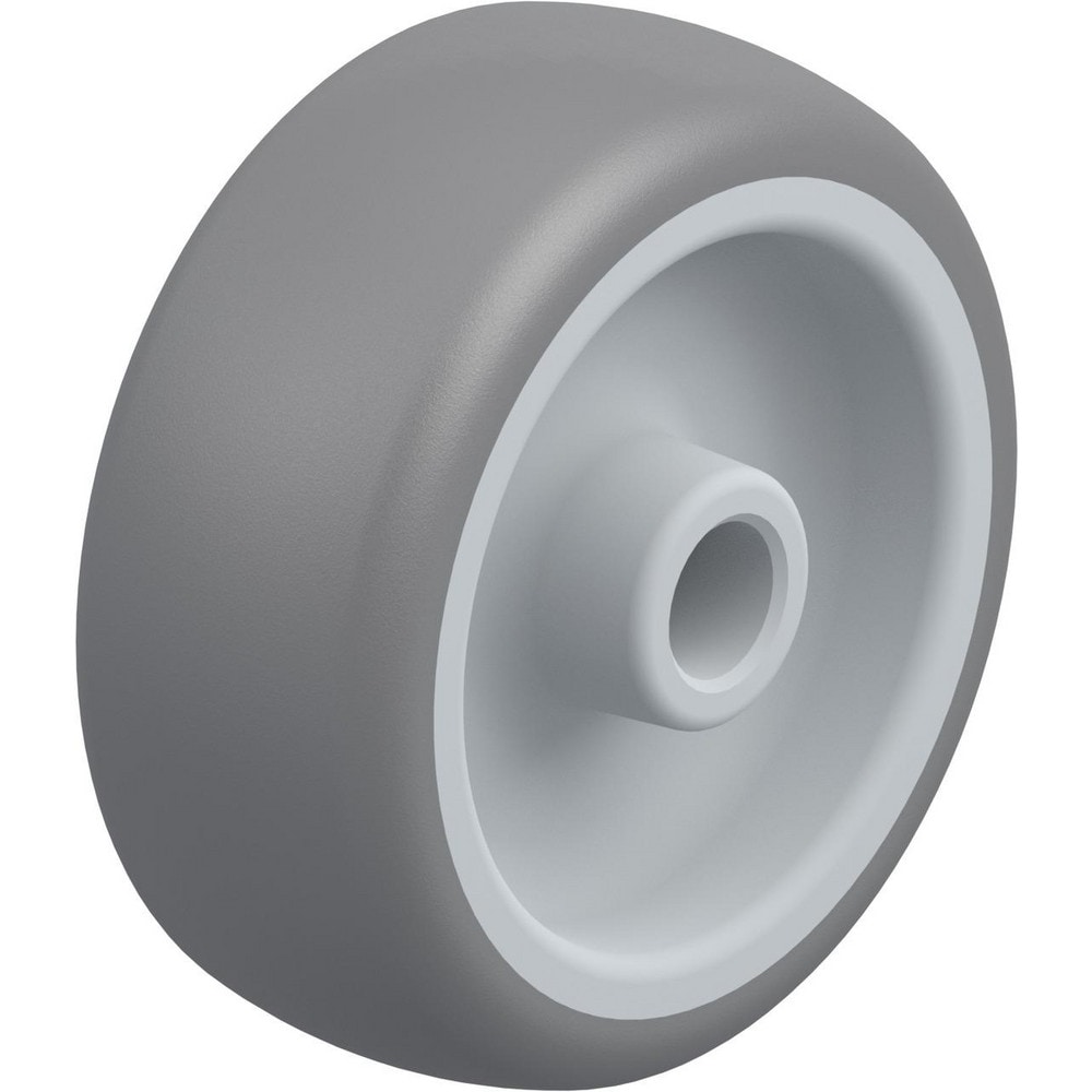 Caster Wheels, Wheel Type: Rigid, Swivel , Load Capacity: 220 , Bearing Type: Plain Bore , Wheel Core Material: Polypropylene , Wheel Material: Rubber  MPN:574160