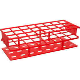 Thermo Scientific Nalgene™ Unwire™ PP Test Tube Racks Red For 16mm Tubes Case of 8 5976-0516