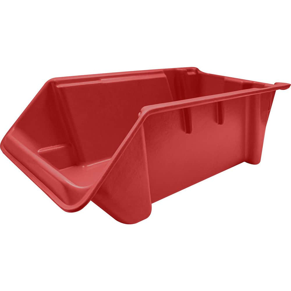 Bins, Bin Style: Hopper Front , Shape: Rectangle , Load Capacity (Lb. - 3 Decimals): 100.000 , Color: Red , Stacking: Yes  MPN:8422085280