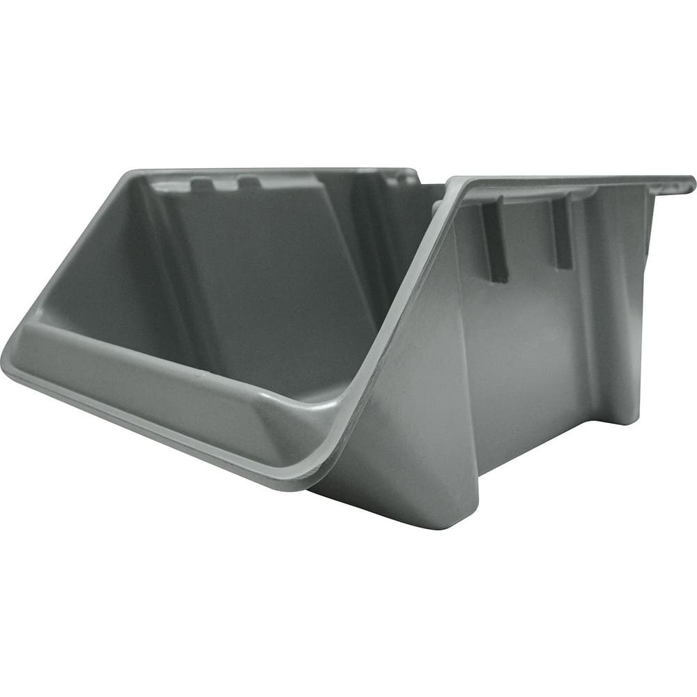 Bins, Bin Style: Hopper Front , Shape: Rectangle , Load Capacity (Lb. - 3 Decimals): 100.000 , Color: Gray , Stacking: Yes  MPN:8421085136