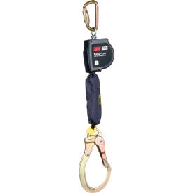 3M™ Dbi-Sala Nano-Lok XL Self Retracting Lifeline w/Steel Carabiner & Rebar Lock Hook 9'L 3100603