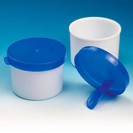 Stool Container with Stick 20mL White Polypropylene 100/Bag 12 Bags/Unit 1200/Pack 109224