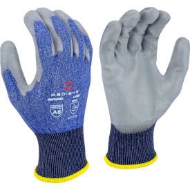 Radians® TEKTYE Cut Resistant Gloves Polyurethane Coated ANSI A8 L Blue - Pkg Qty 12 RWG588L