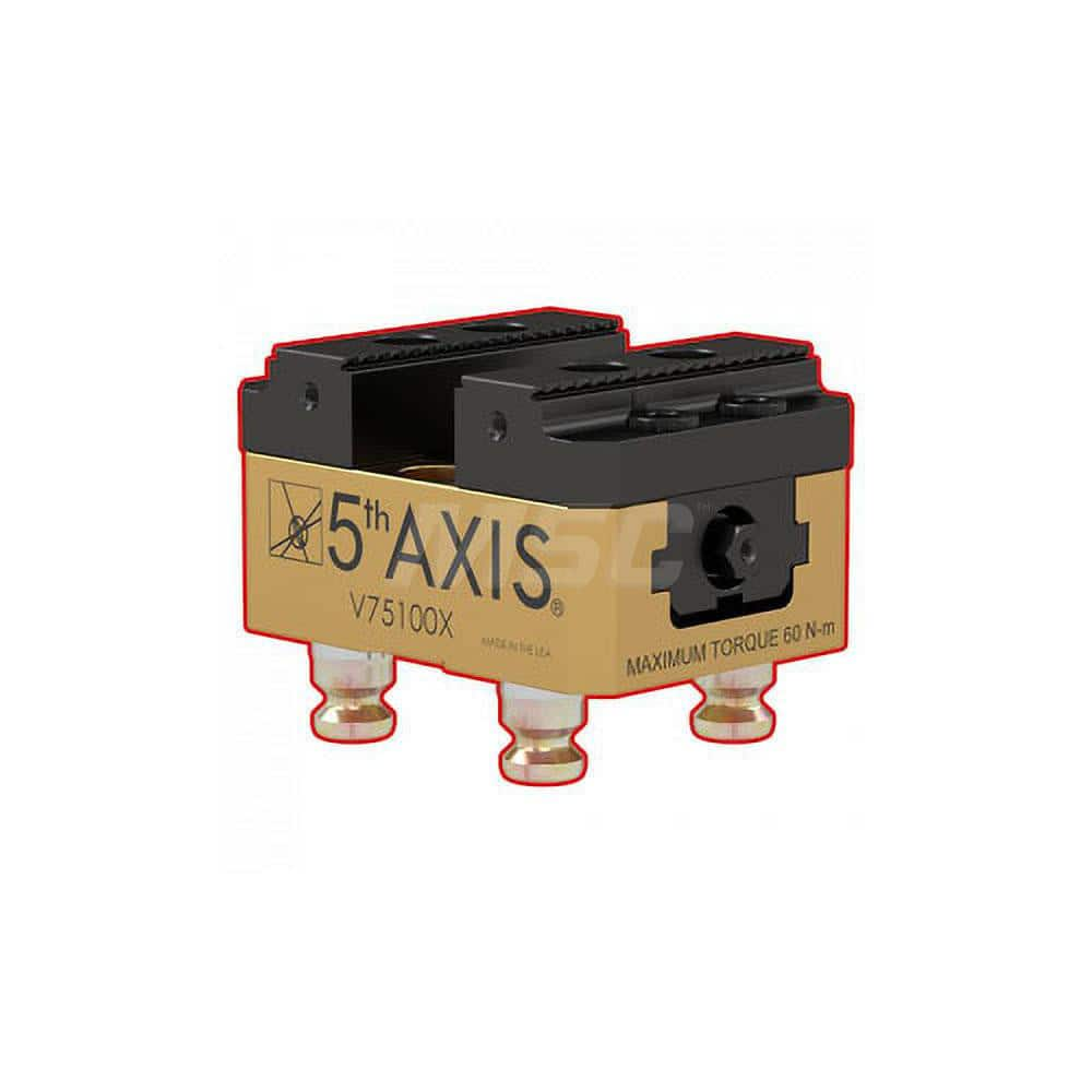 CNC Quick-Change Clamping Module: Bottom Mount, Manual MPN:R52-V75100X