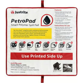 Justrite® PetroPad™ Smart Polymer Spill Pad 53-7/8