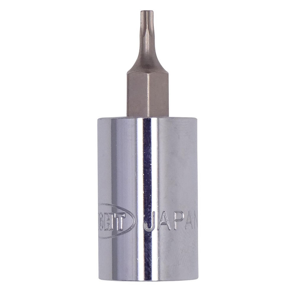 Hand Hex & Torx Bit Sockets, Socket Type: Torx Bit Socket , Drive Size (Fractional Inch): 1/4 , Torx Size: T7 , Bit Length (Inch): 5/8 , Insulated: No  MPN:41XSB-7H